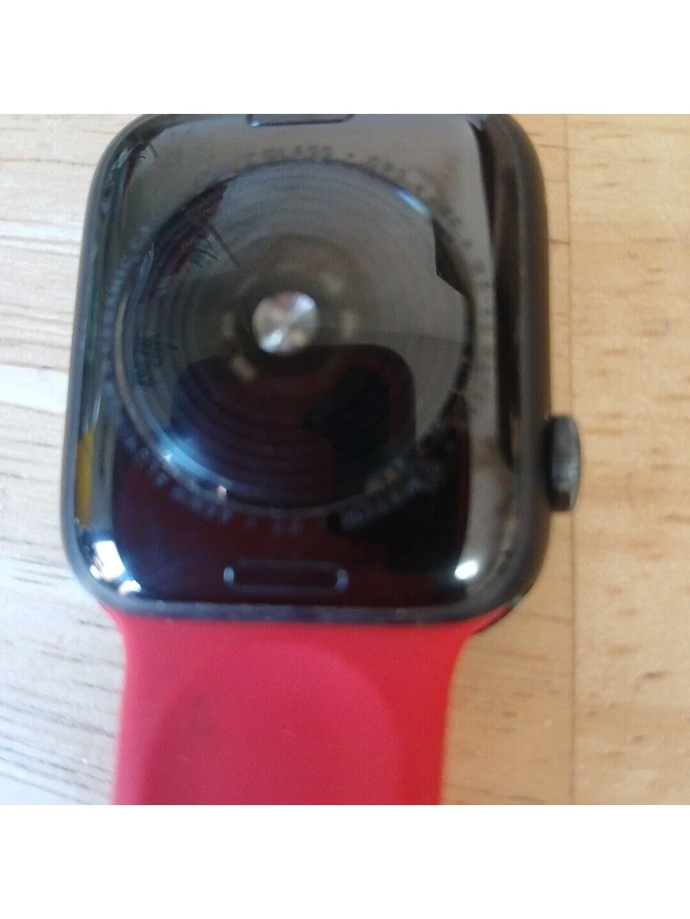 Apple Watch SE 2nd Gen 44mm GPS + Cellular Aluminum Case Red Band